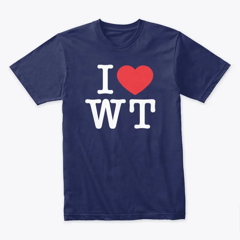 I Love WT (dark T)