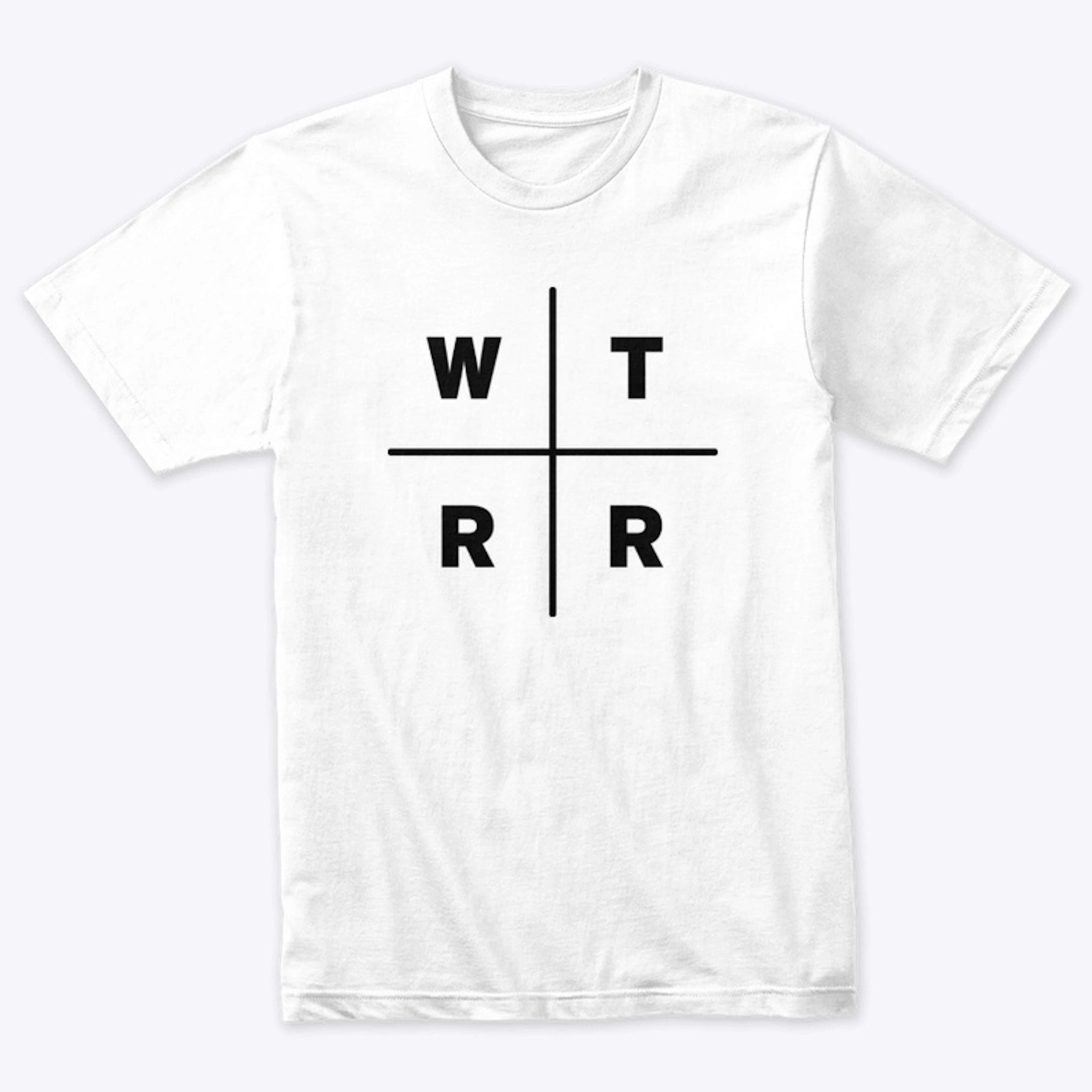 WTRR Triblend White T