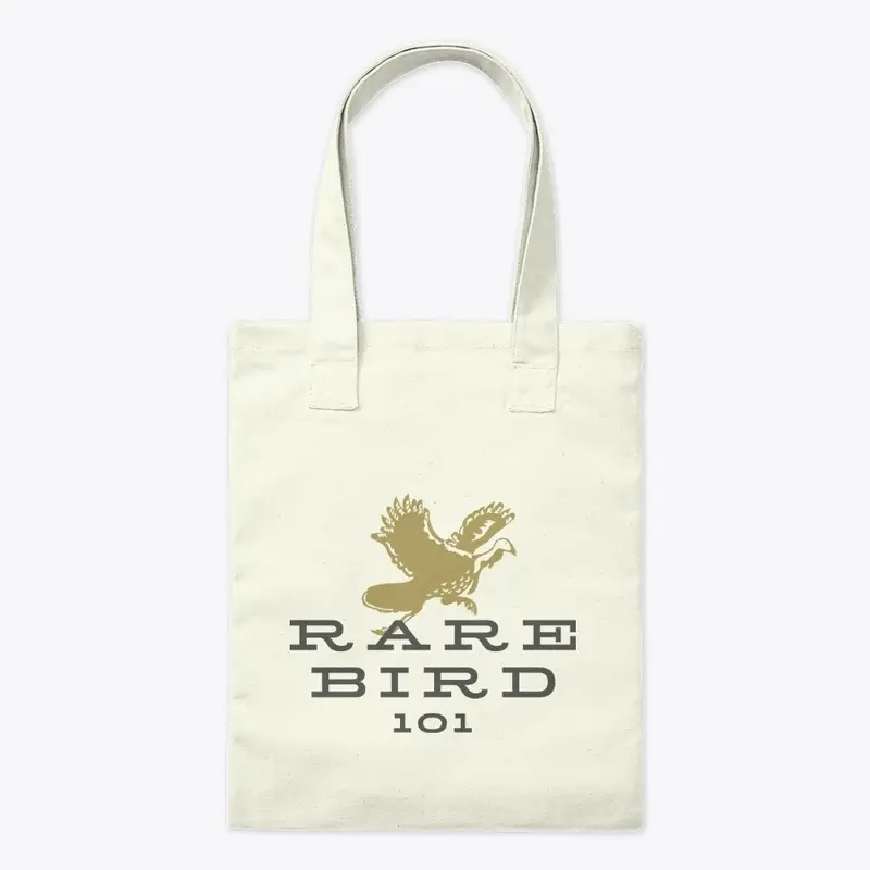 Retro Bird in Flight Tote