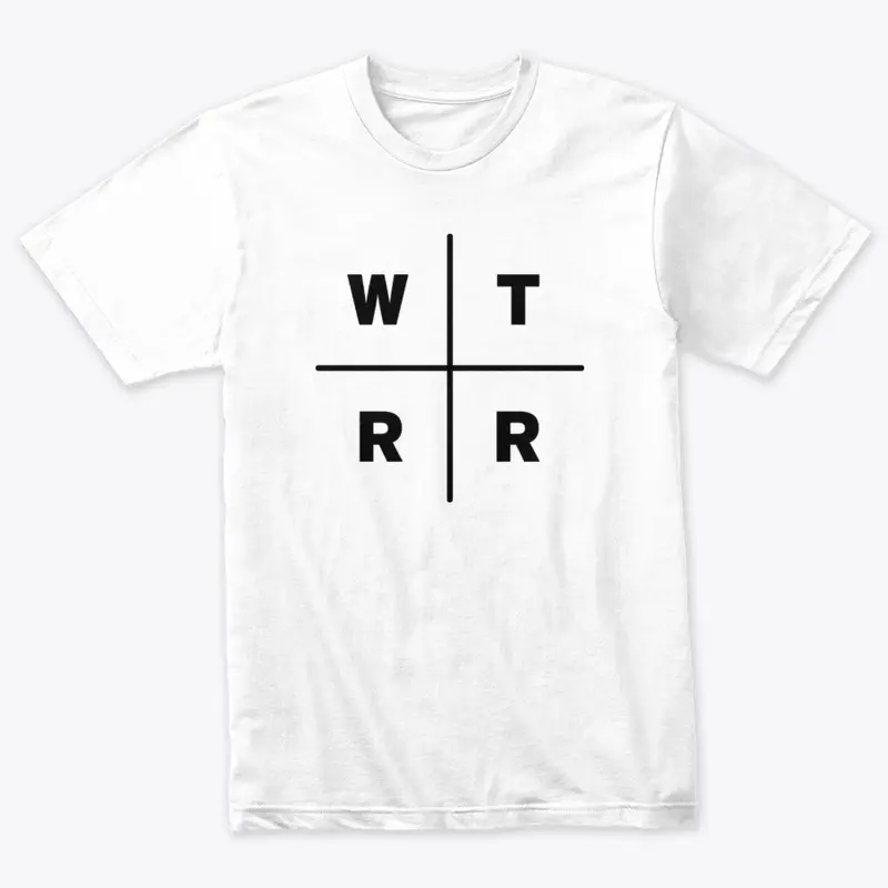 WTRR Triblend White T